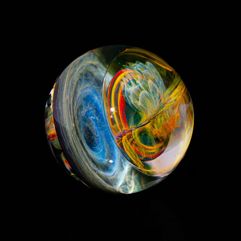T-Funk - Five Eyed Fume Monster 53MM Marble - Image 2