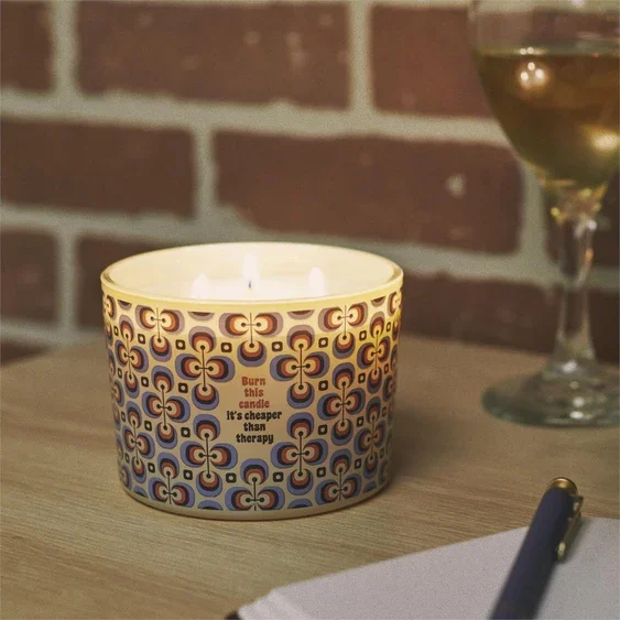 Questionables - Cheaper Than Therapy Candle - Image 3