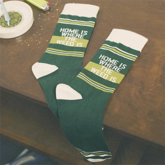 Questionables - Home Is Where The Weed Is Socks - Image 3