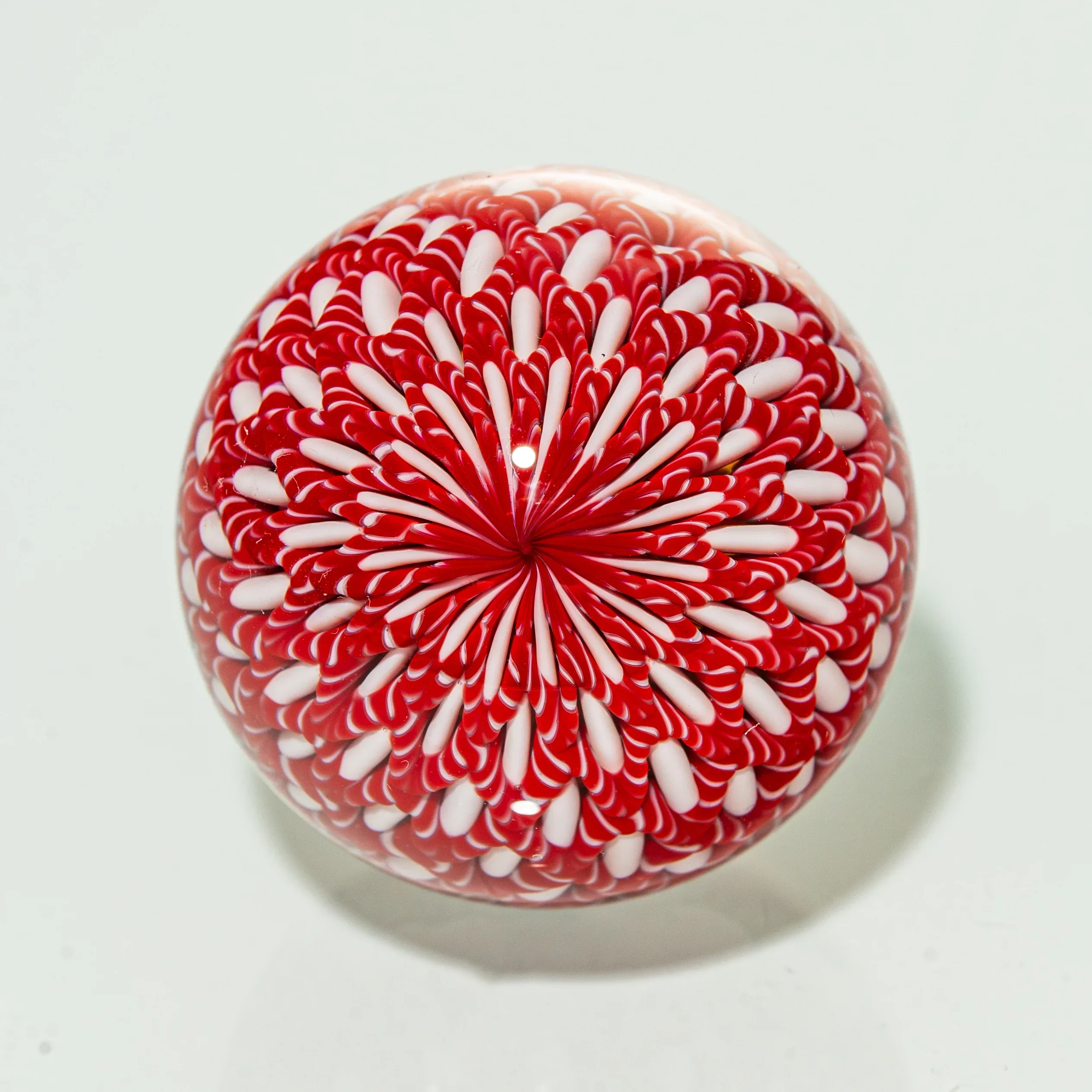 Richard Hollingshead - Cherry Pop Red Hollow 36MM Marble - Image 2
