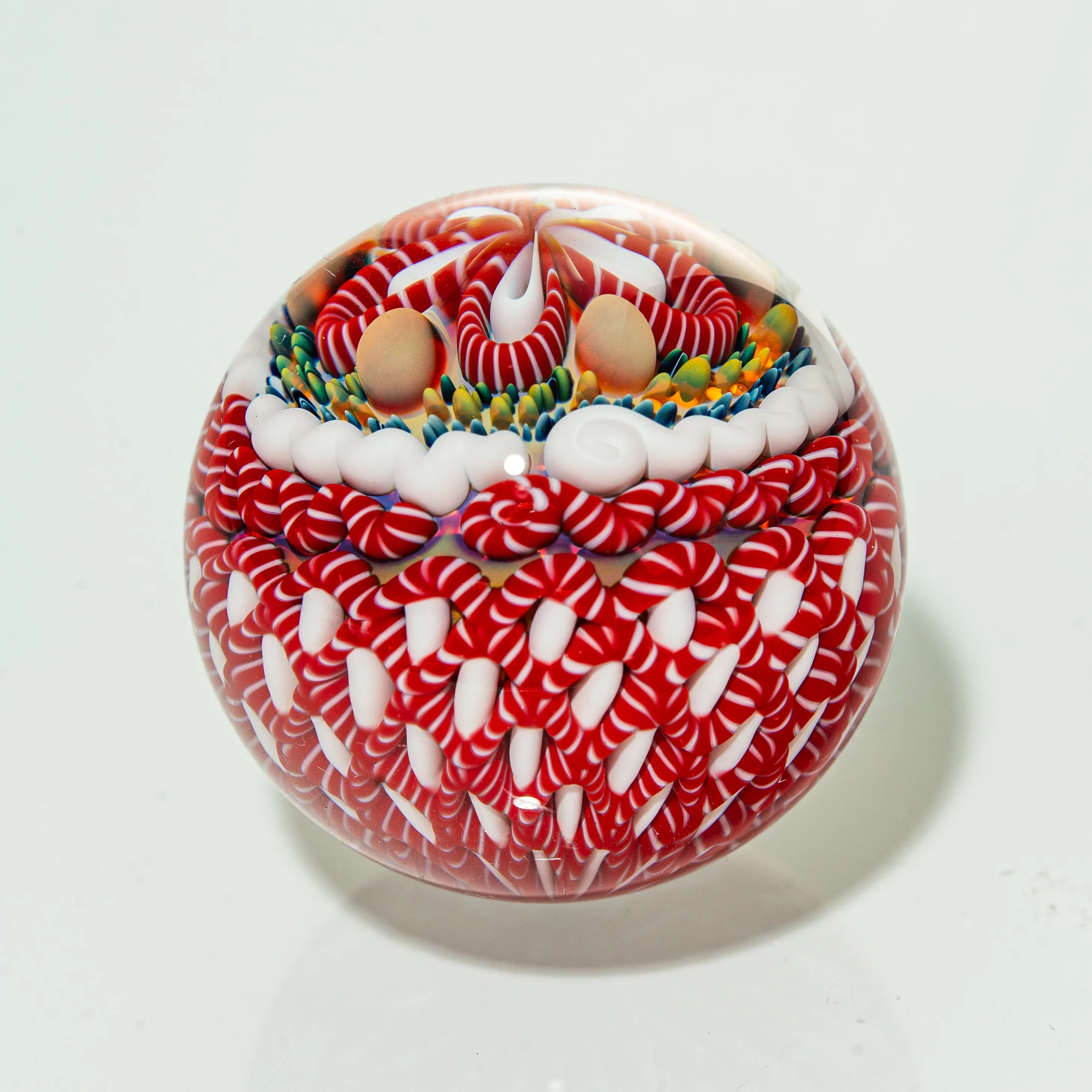 Richard Hollingshead - Cherry Pop Red Hollow 36MM Marble - Image 4
