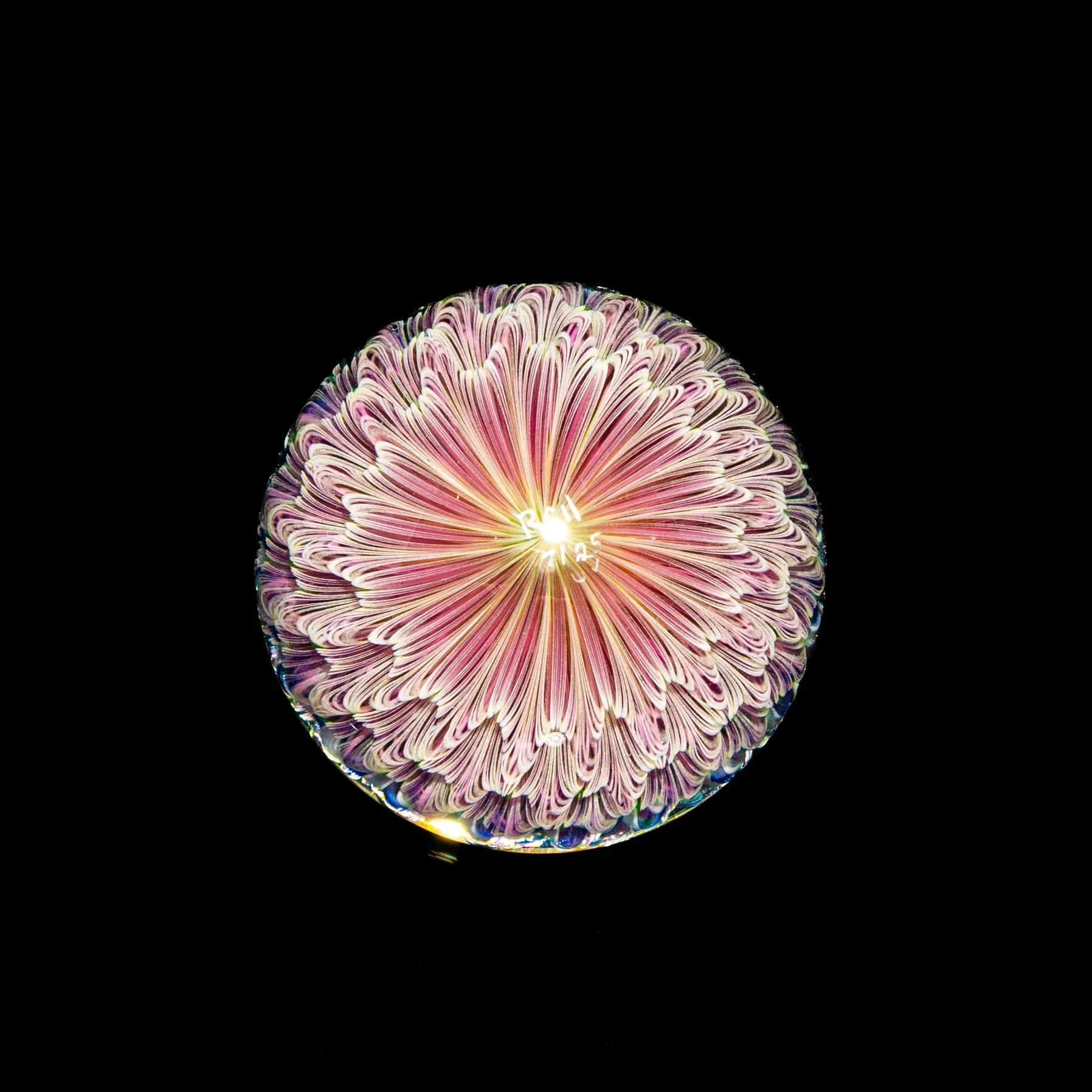 Richard Hollingshead - Cosmic Lane Link U.V. Blossom 29MM Marble - Image 2