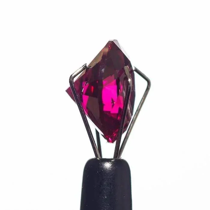 Ruby Pearl Co - 10mm Diamond Cut Ruby - Image 2