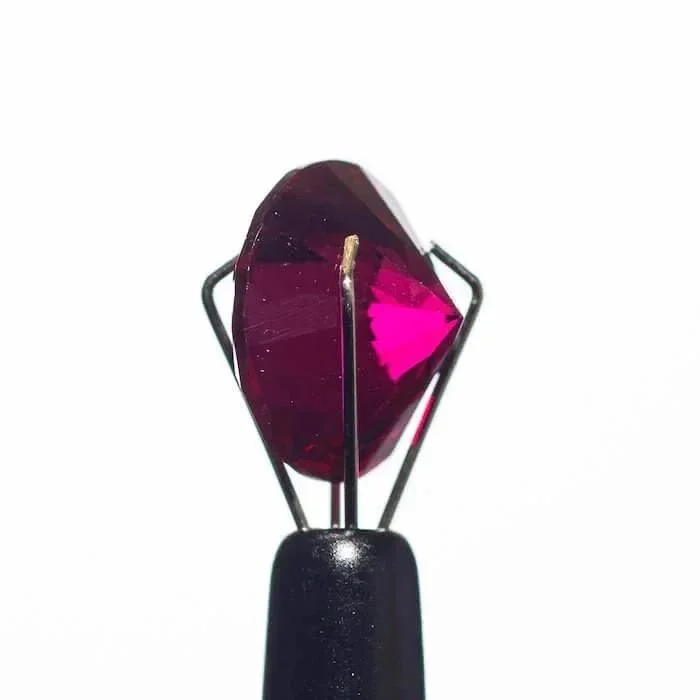 Ruby Pearl Co - 10mm Diamond Cut Ruby - Image 3