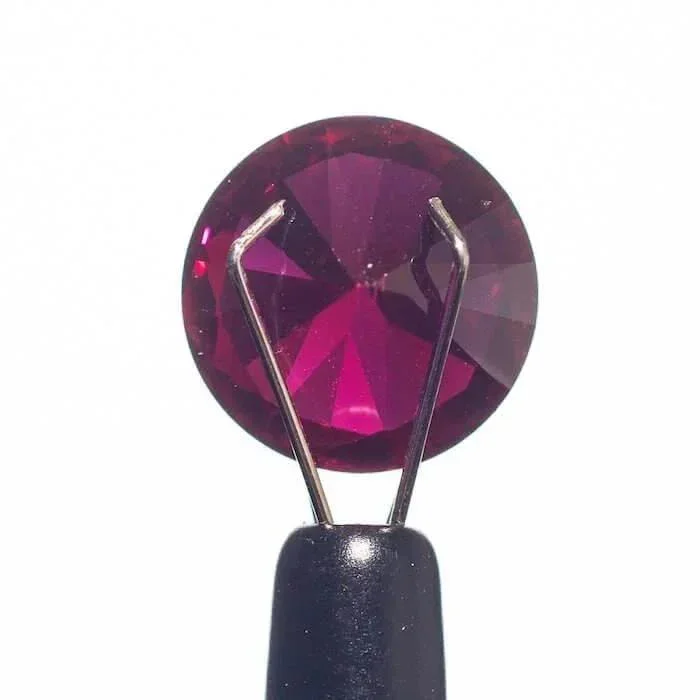 Ruby Pearl Co - 10mm Diamond Cut Ruby - Image 4