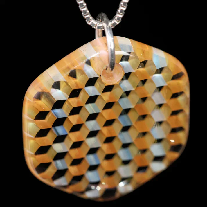 Ryan Teurfs - Echo Hex Honeyglass Necklace - Image 2