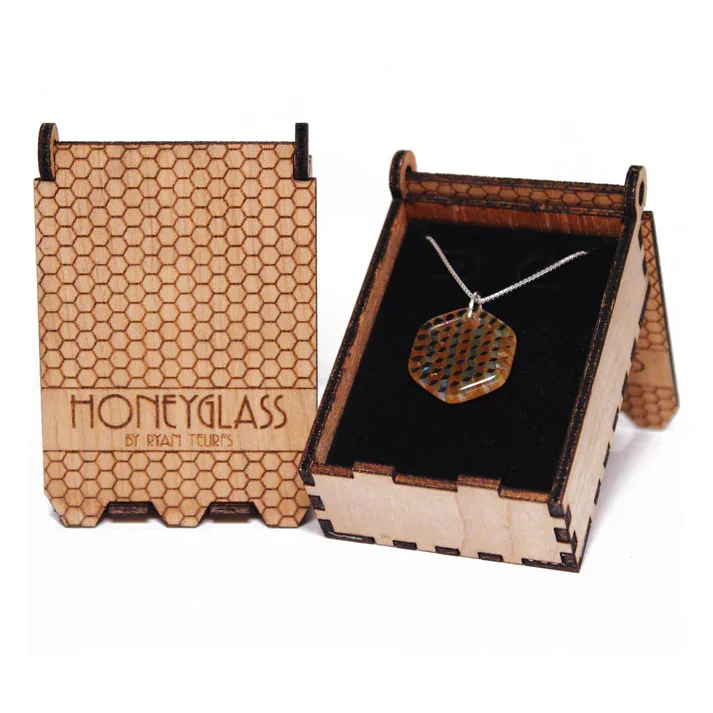 Ryan Teurfs - Echo Hex Honeyglass Necklace - Image 3