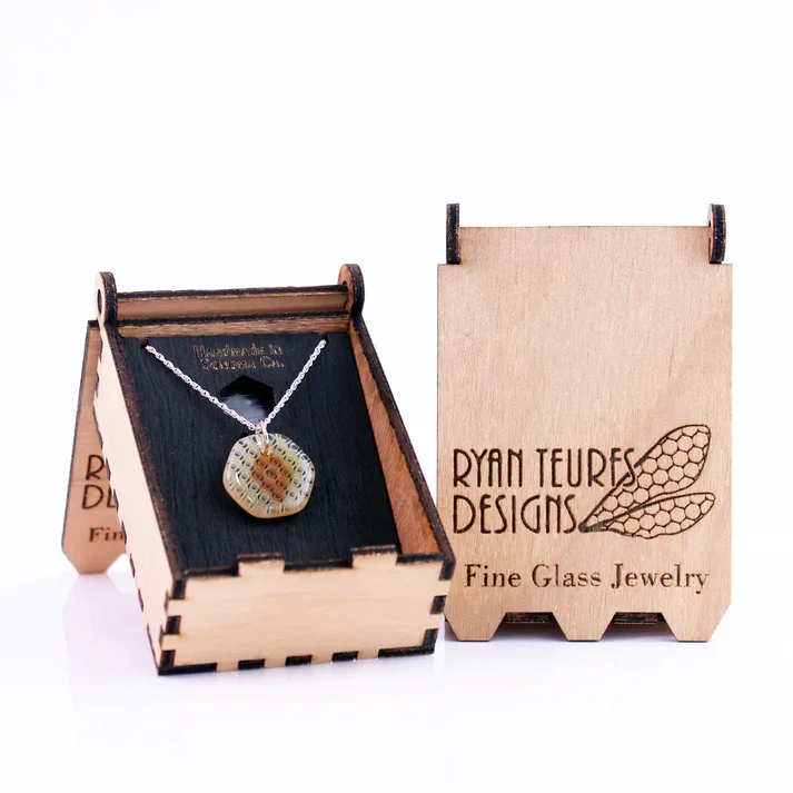 Ryan Teurfs - Fortuna Hex Honeyglass Necklace - Image 3