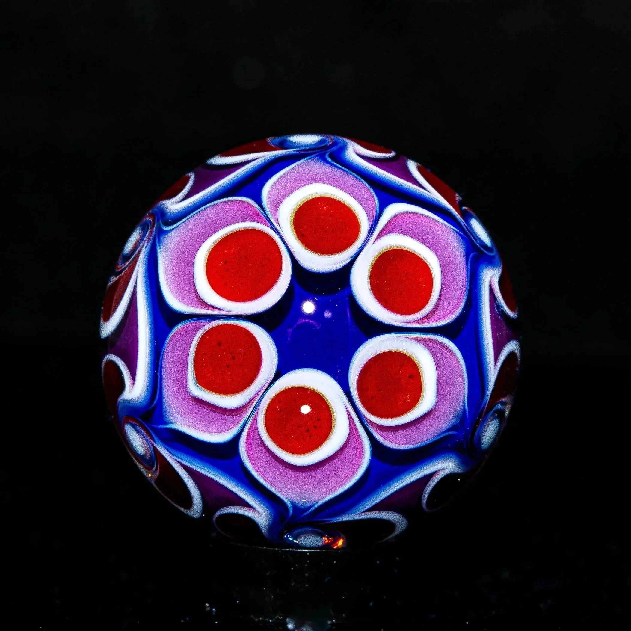 Sable Glass - Retticello Dot Flower 35MM Marble - Image 3