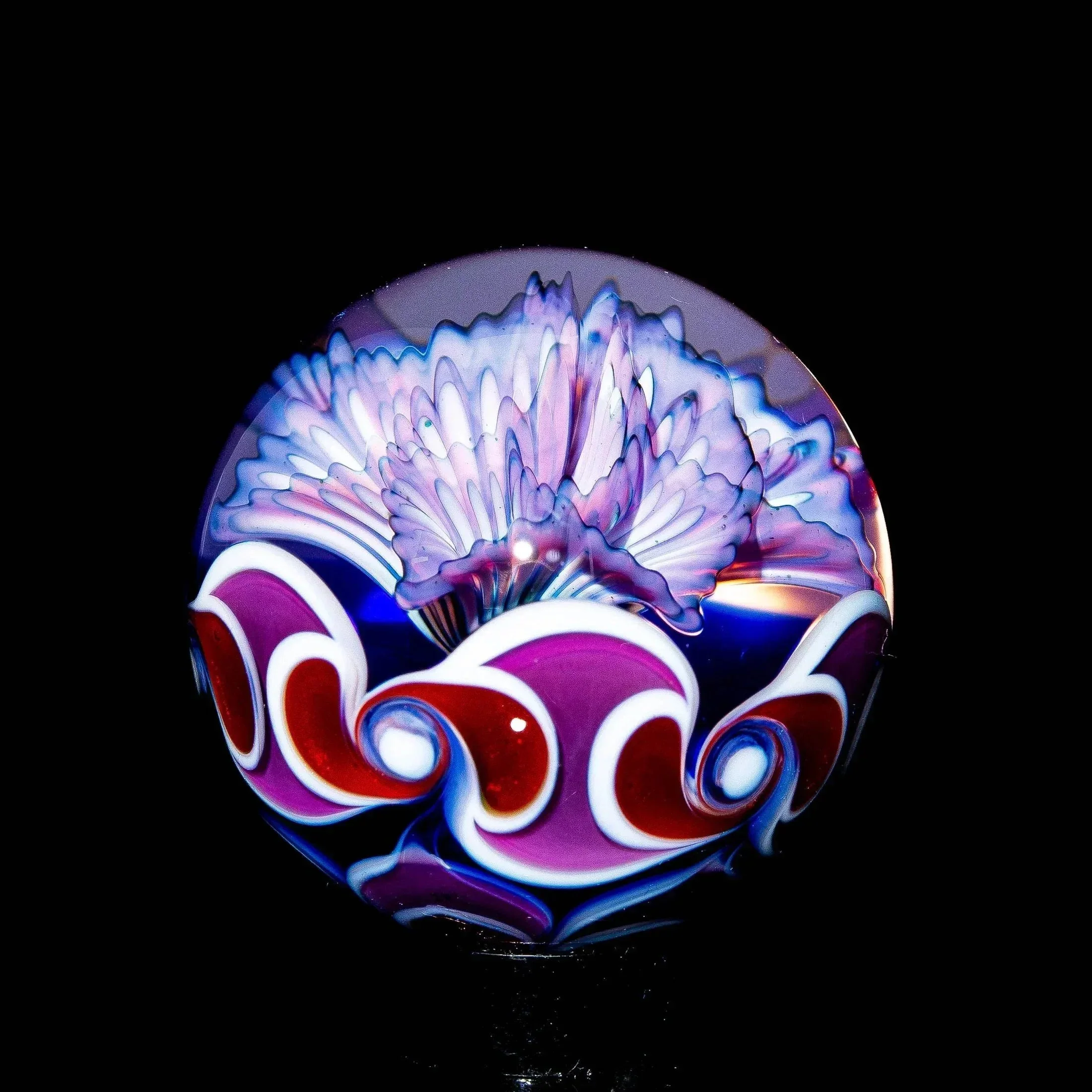 Sable Glass - Retticello Dot Flower 35MM Marble - Image 4