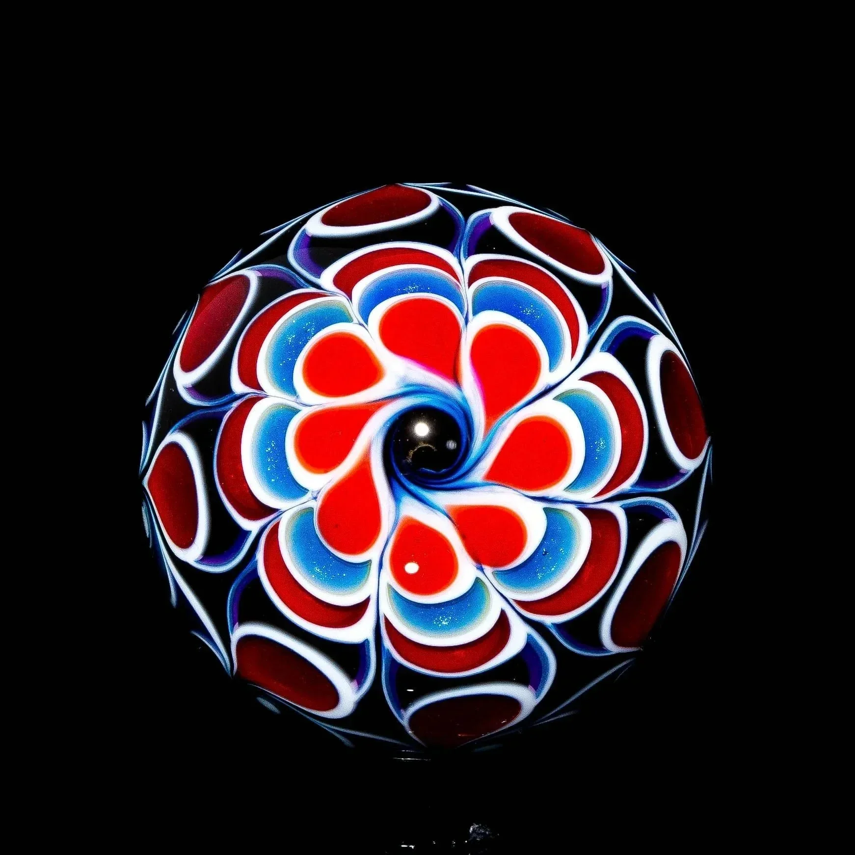 Sable Glass - Wig Wag Spiral 41MM Marble - Image 3