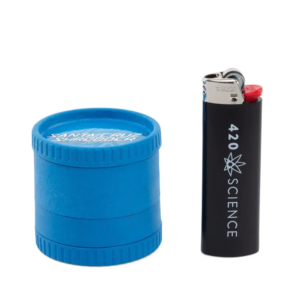 Santa Cruz Shredder - 4 Piece Hemp Grinder - Image 3
