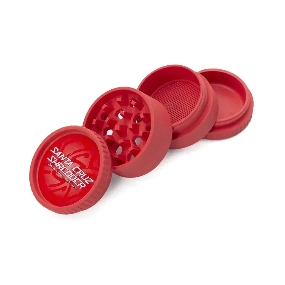 Santa Cruz Shredder - 4 Piece Hemp Grinder - Image 8
