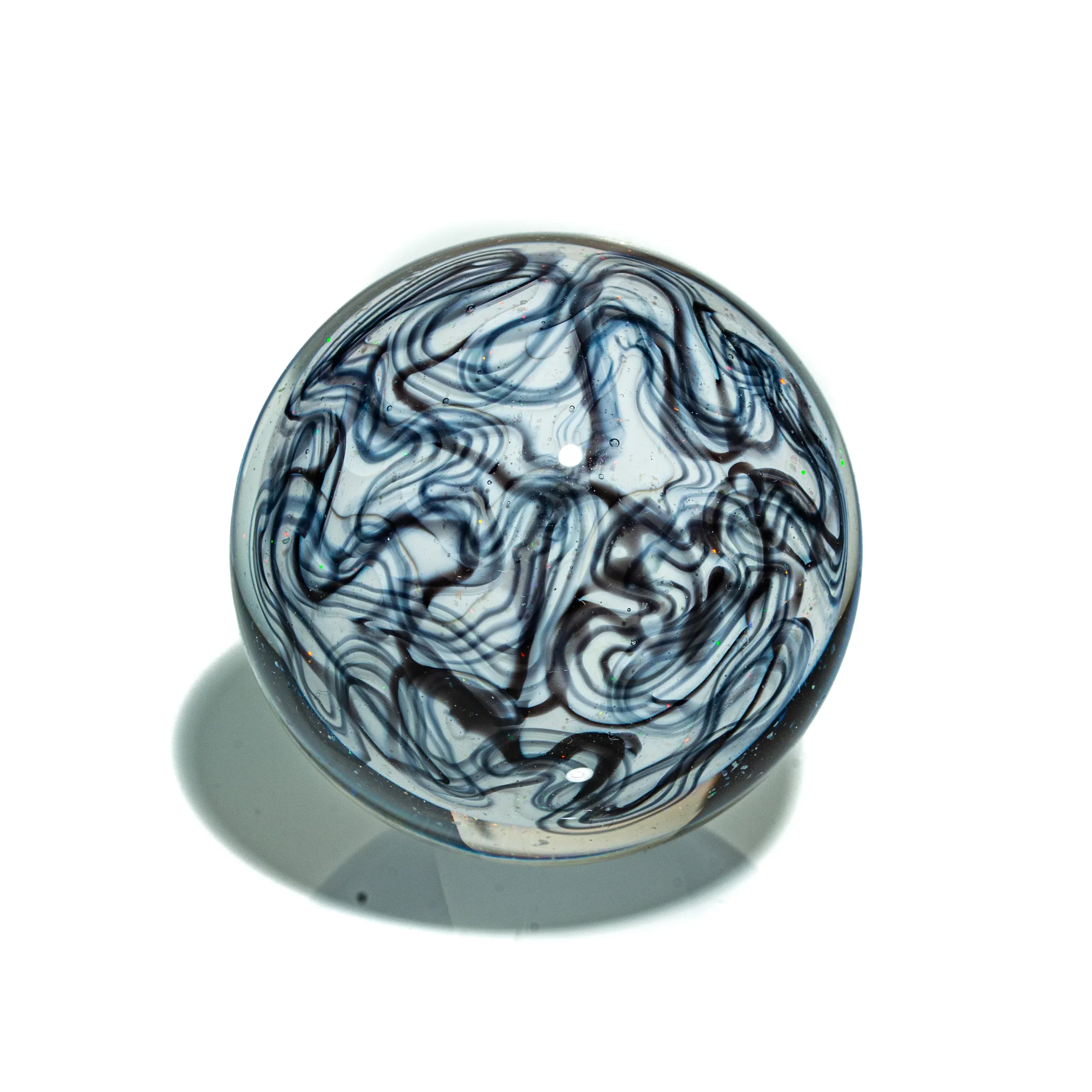 Scott Moan - Purple Opals Scribble 44MM Marble - Image 2