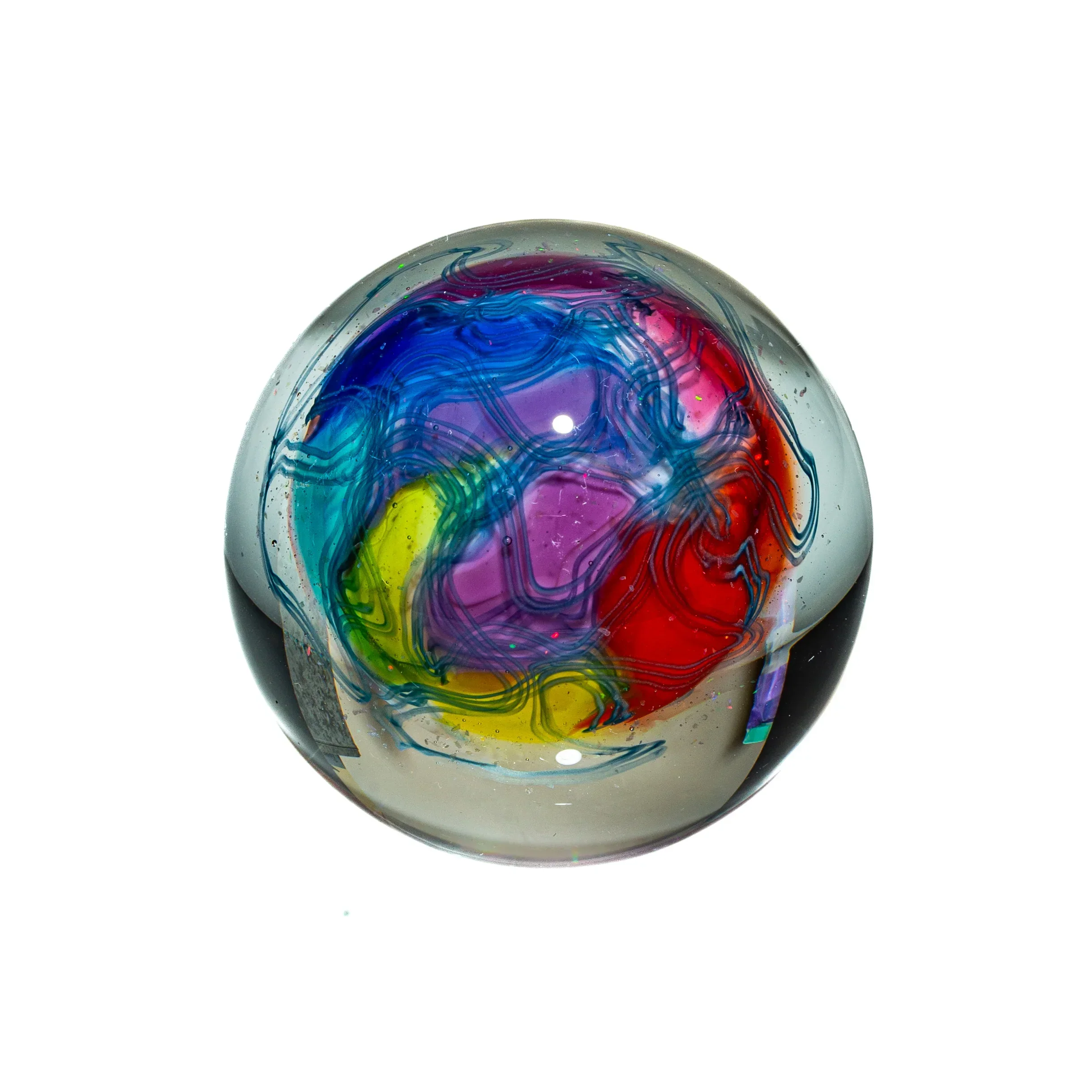 Scott Moan - Rainbow Opal Scribble 34MM Marble - Image 2