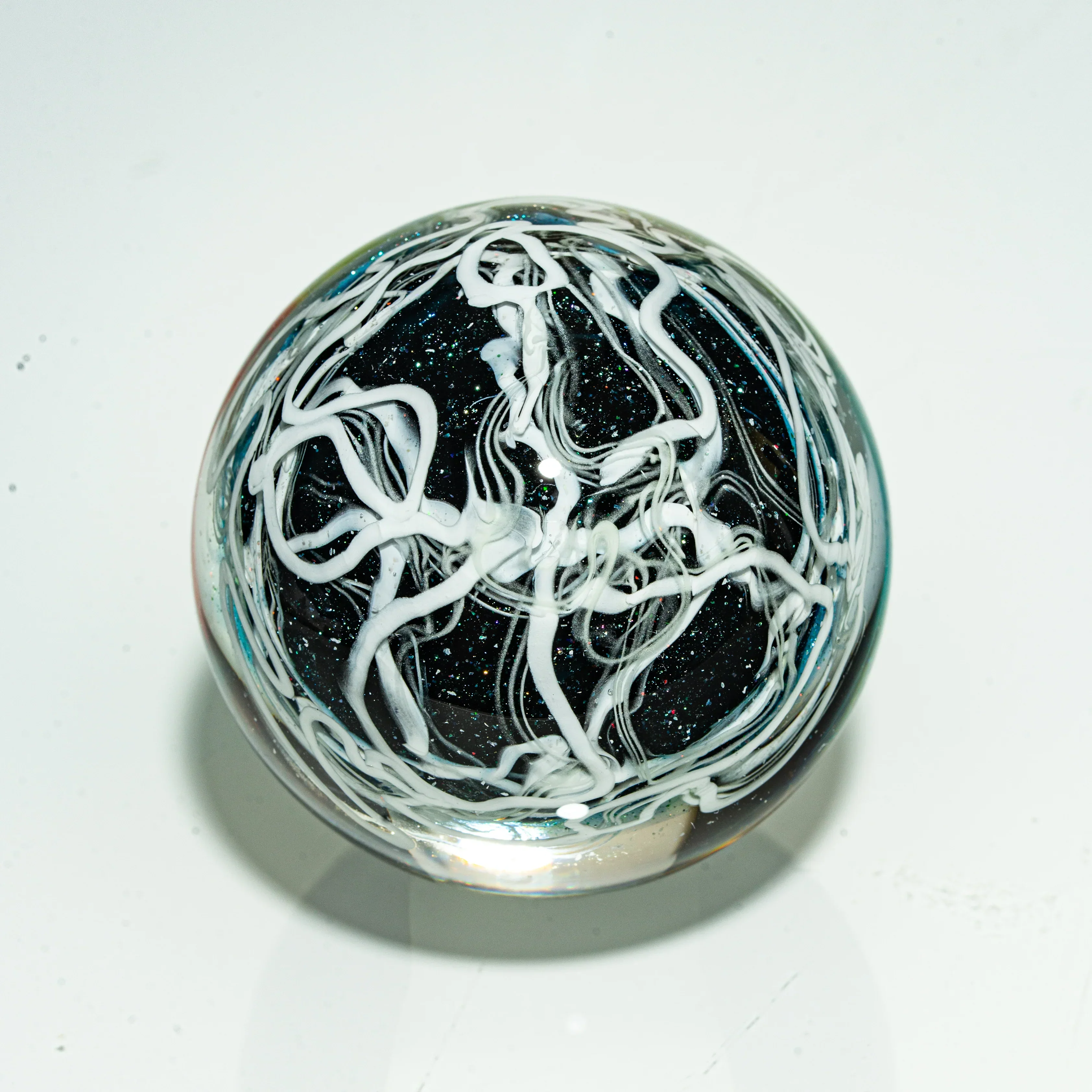 Scott Moan - Rainbow Opals Scribble 57MM Marble - Image 2