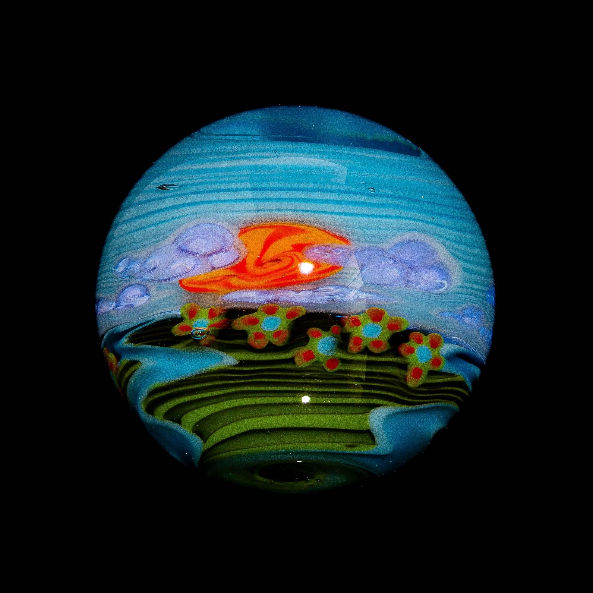 Seanzo Art - Abstract Landscape 46MM Marble - Image 2