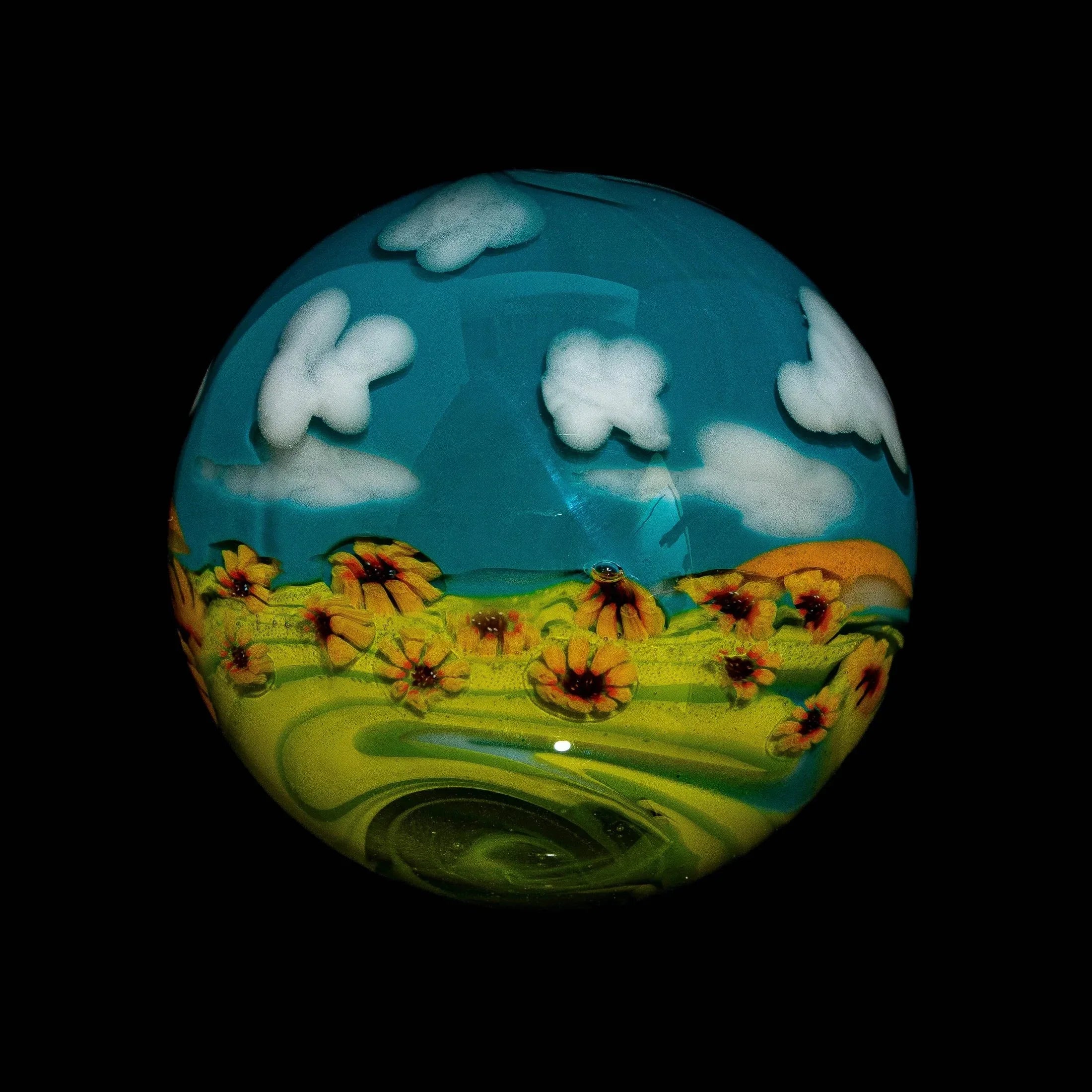 Seanzo Art - Sunflower Field 53MM Marble - Image 2