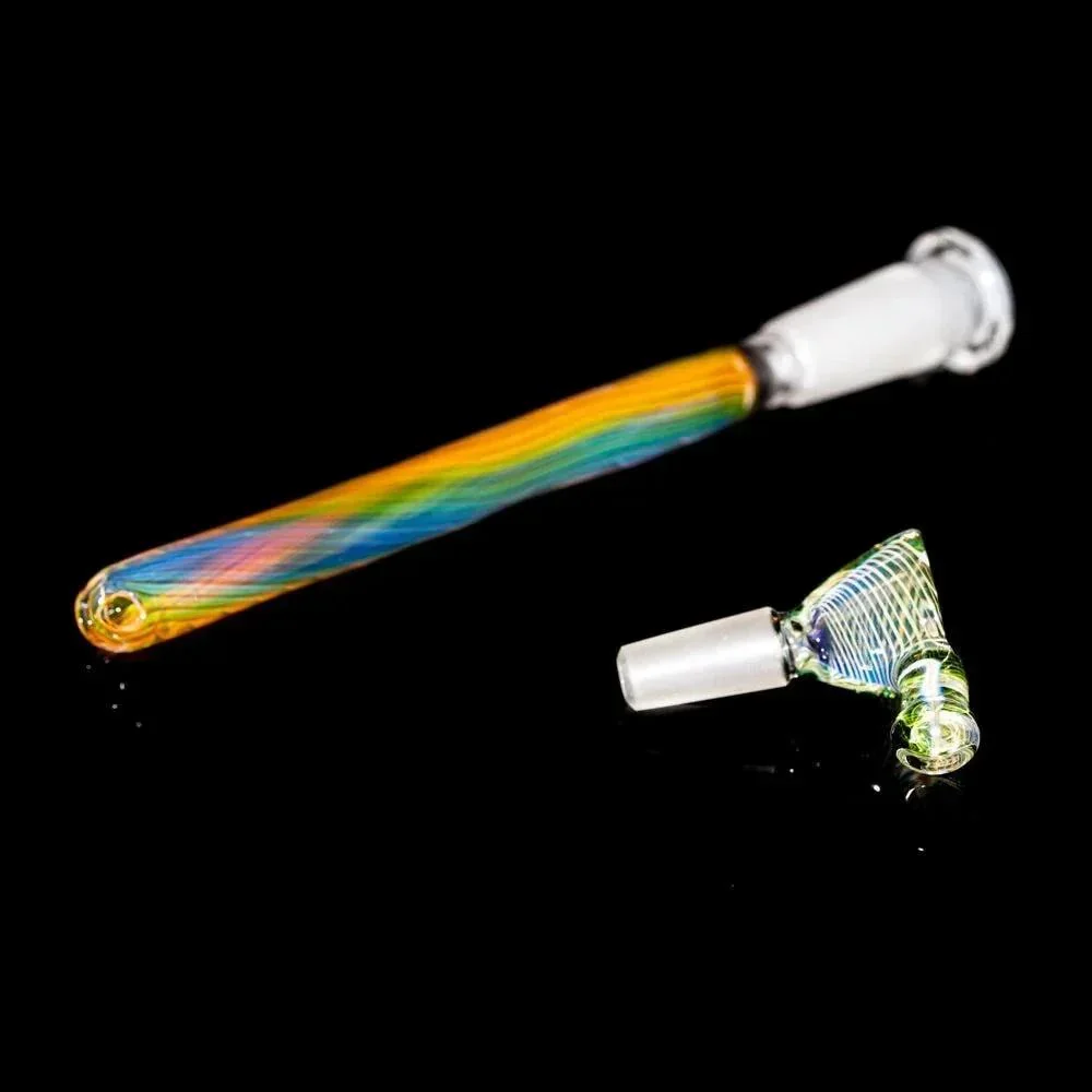 Jon Rickert x Matt 2000 - Fume Triple Pillar Perc Tube Set w/ Slide - Image 13