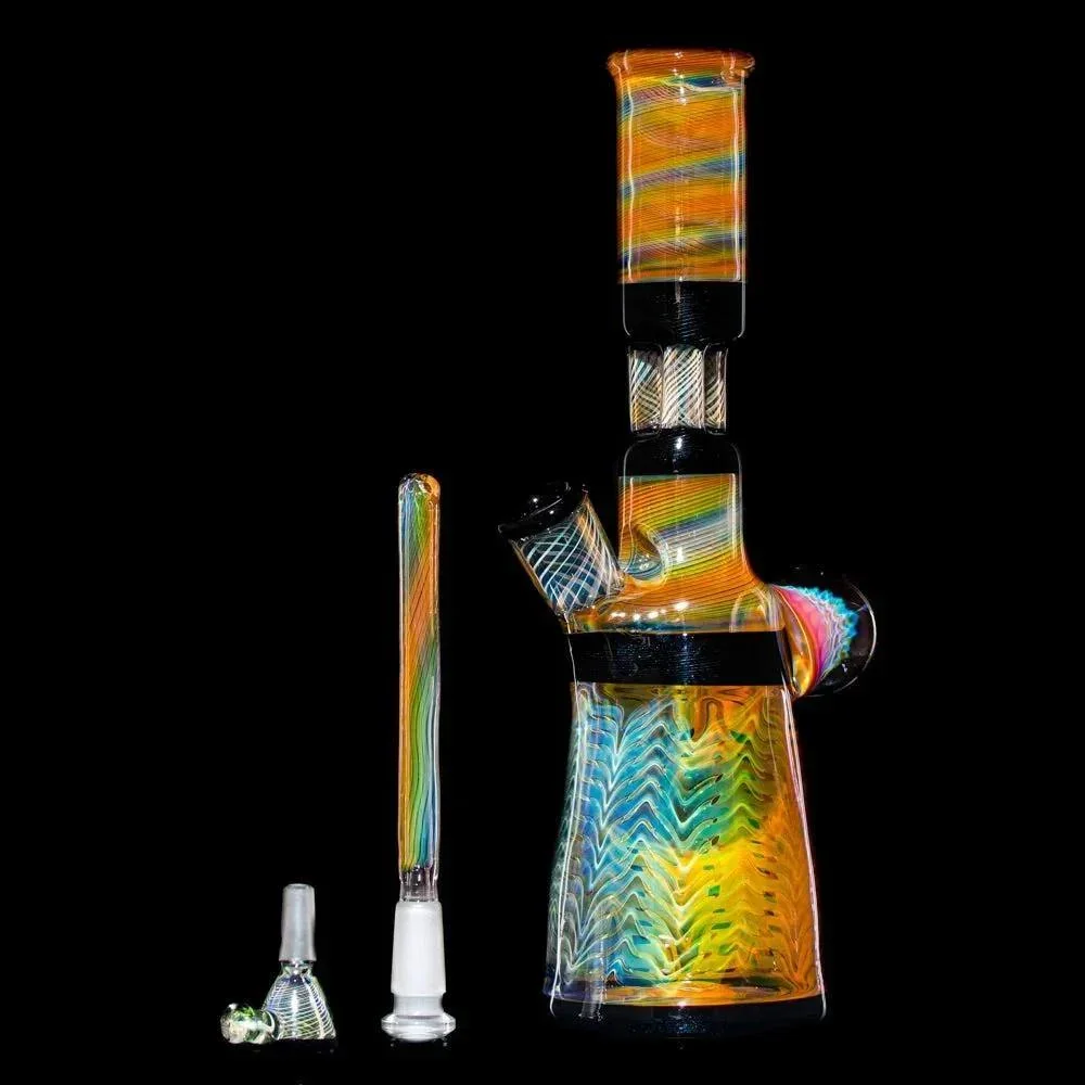 Jon Rickert x Matt 2000 - Fume Triple Pillar Perc Tube Set w/ Slide - Image 2