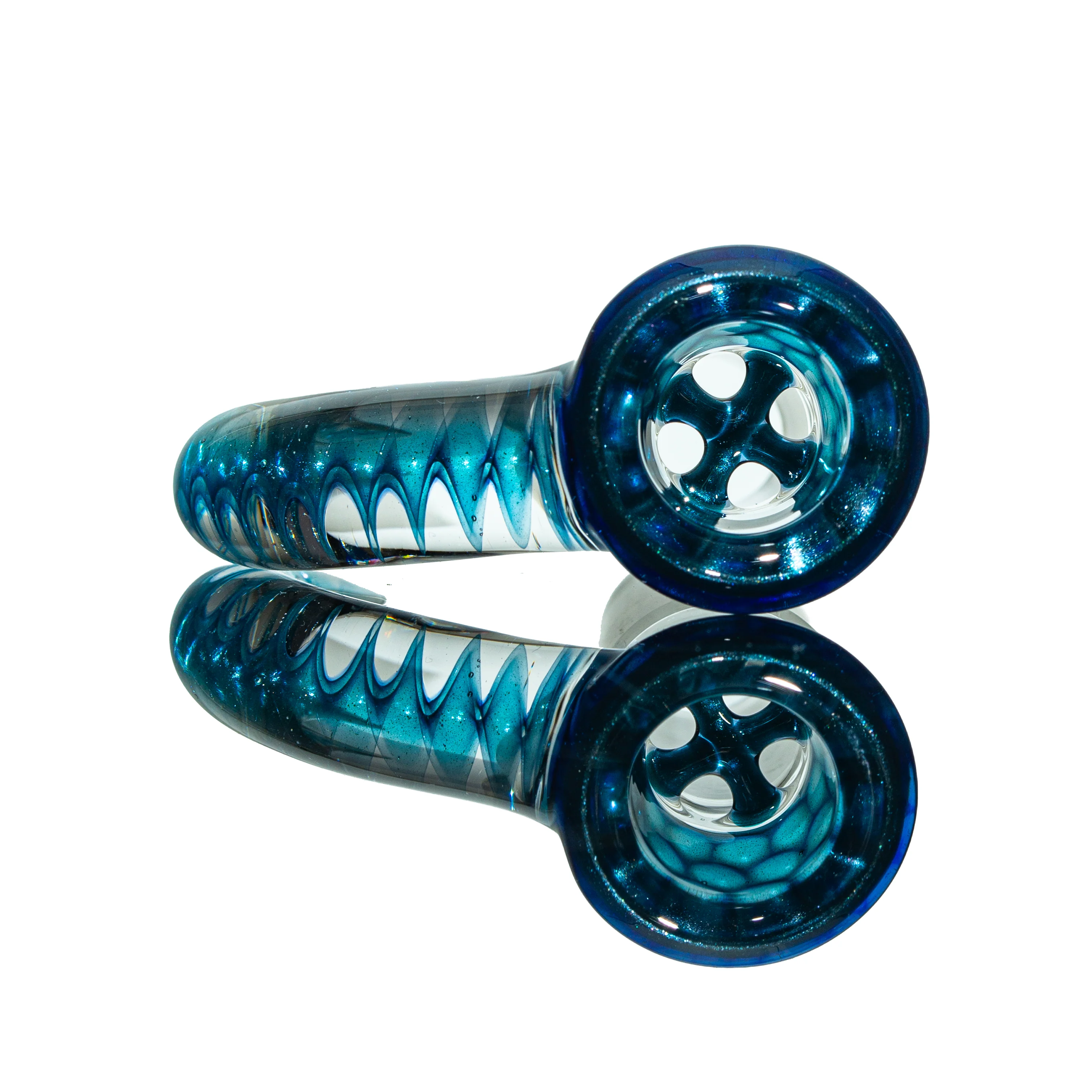 Simple Lemon Farmer - Electric Blue Velvet Honeycomb 18mm Slide - Image 2