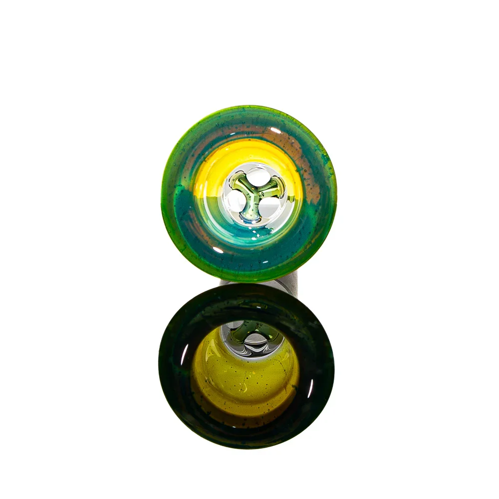 Simple Lemon Farmer - Green & Blue Slyme 14MM Martini Slide - Image 2