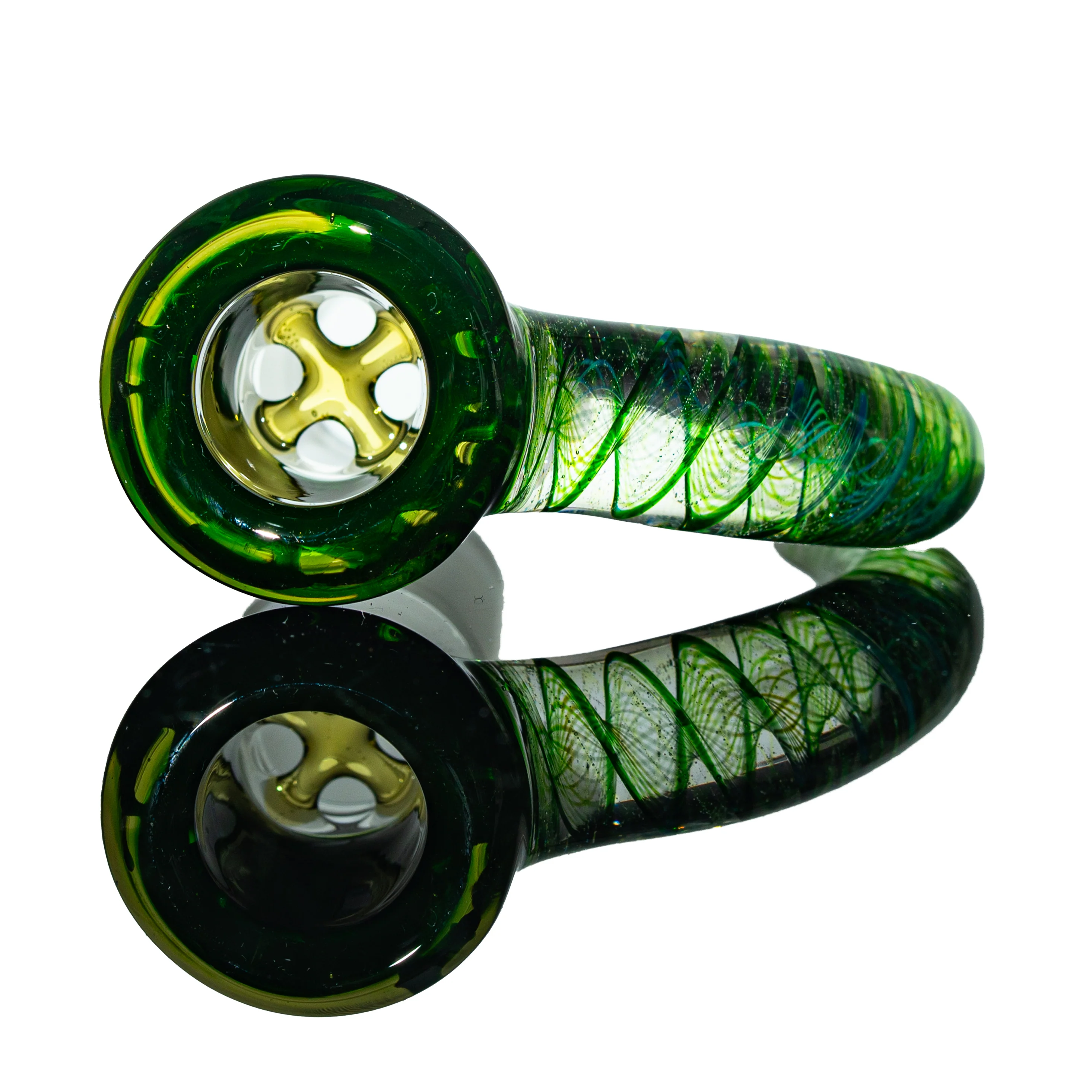 Simple Lemon Farmer - Green Money & Citrine 18mm Slide - Image 3
