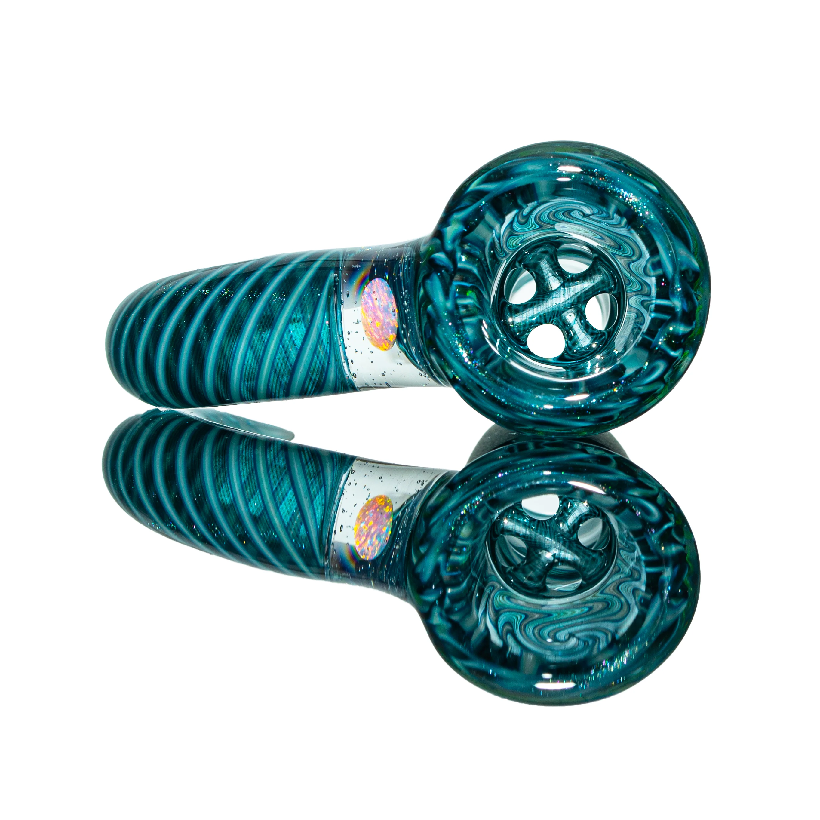Simple Lemon Farmer - Opal Blueberry Inspired Fully Worked 18mm Slide - Image 2