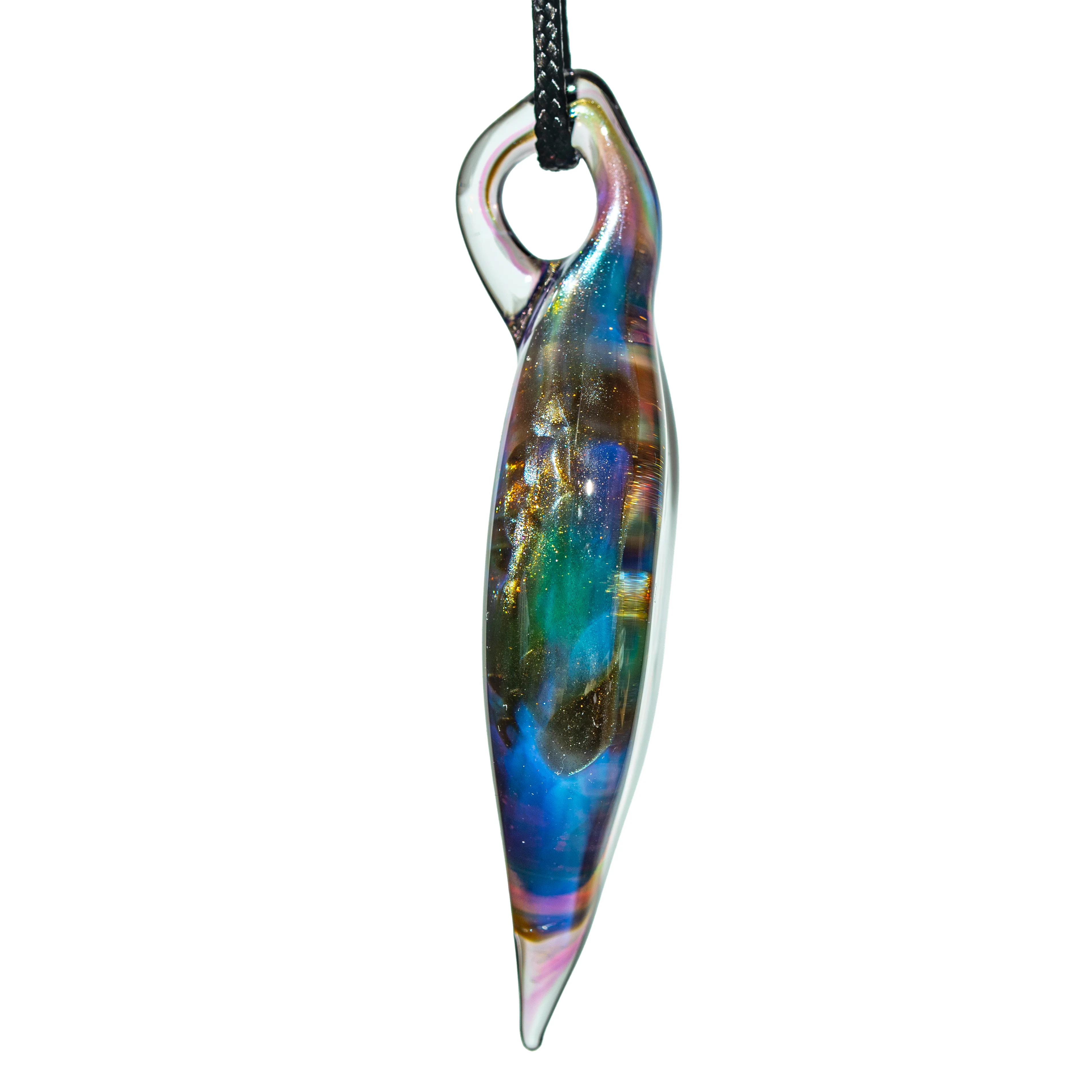 Simple Lemon Farmer - Stained Glass Pendant - Image 2