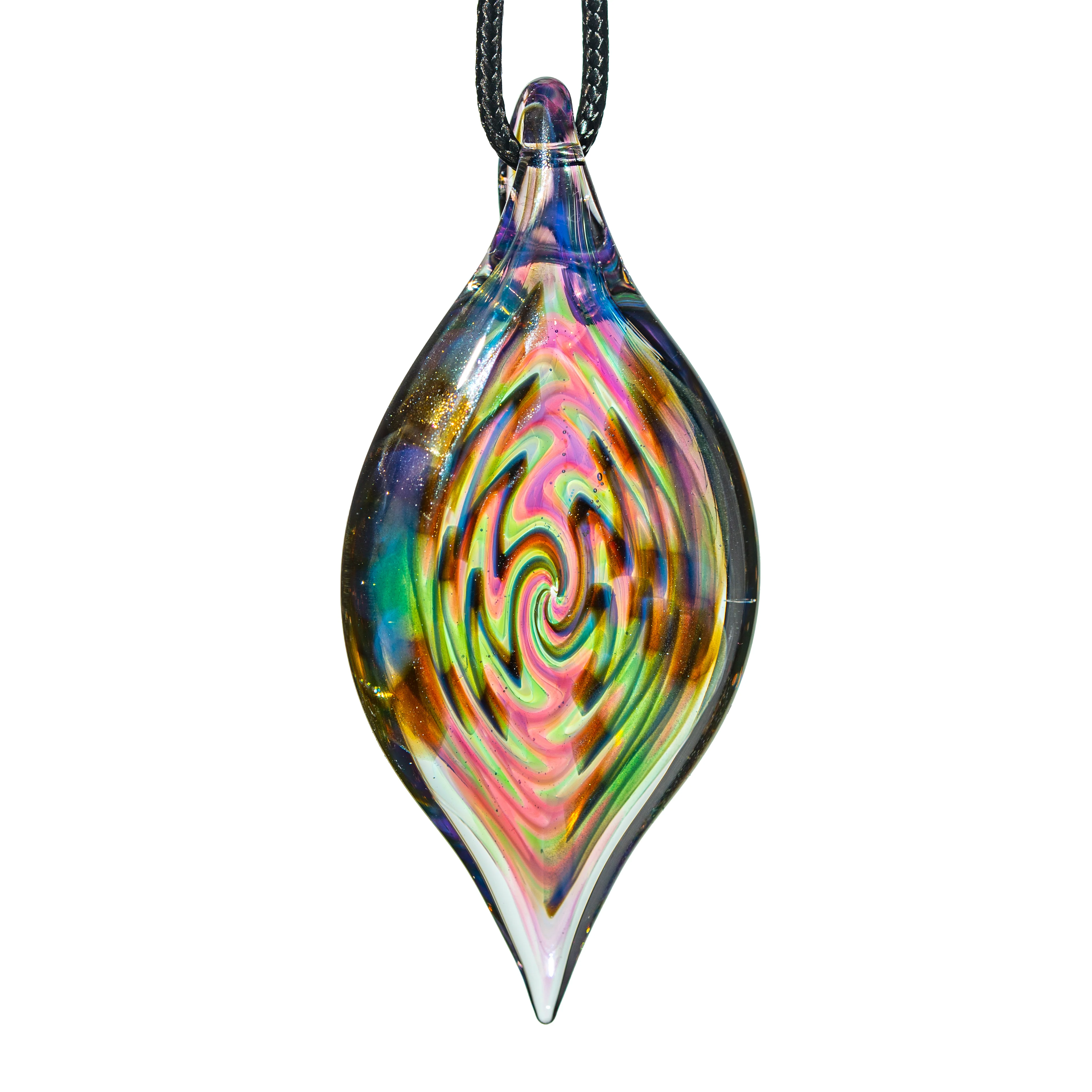 Simple Lemon Farmer - Stained Glass Pendant - Image 3