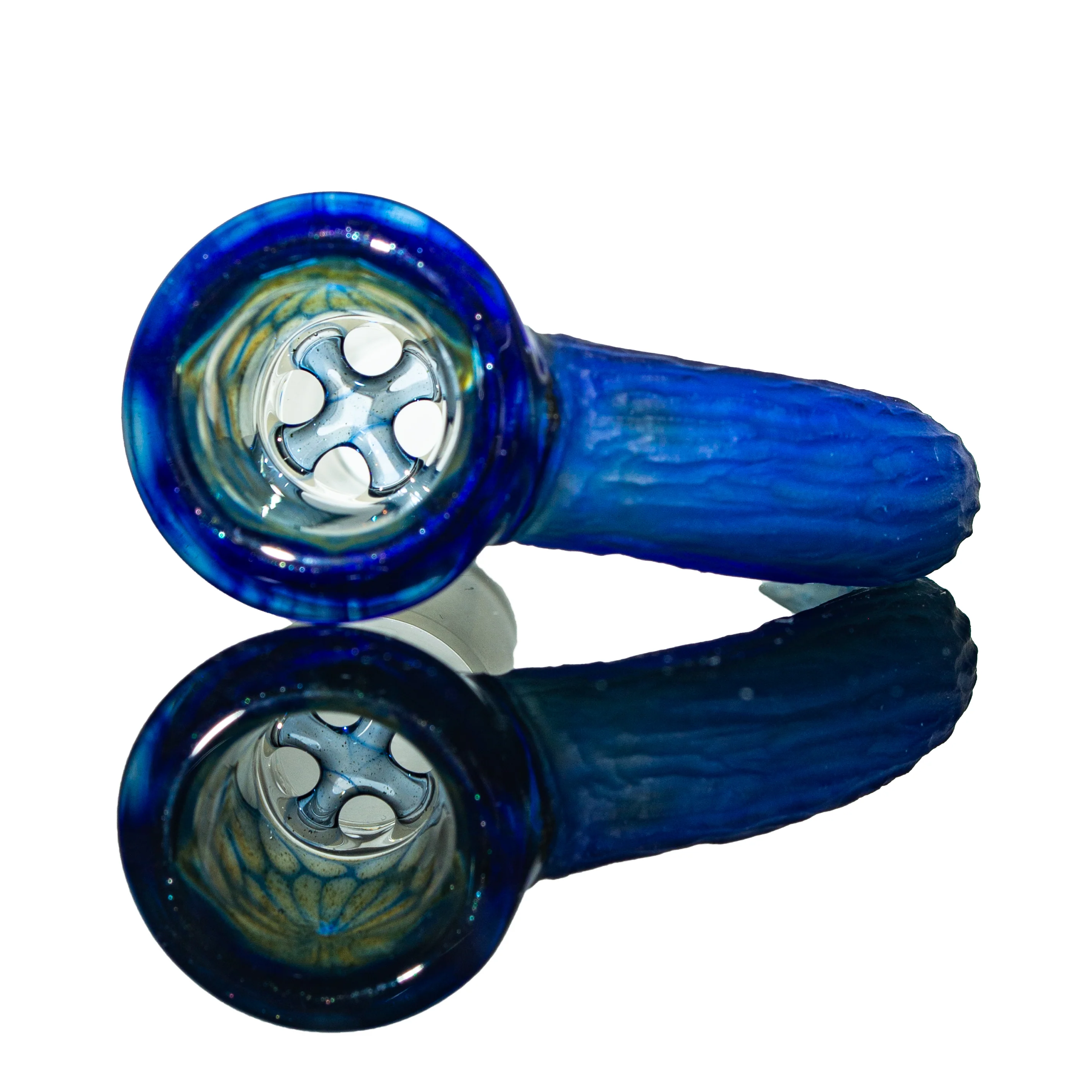 Simple Lemon Farmer x Gids Glass - Jackpot & Ghost Honeycomb 18mm Slide - Image 2