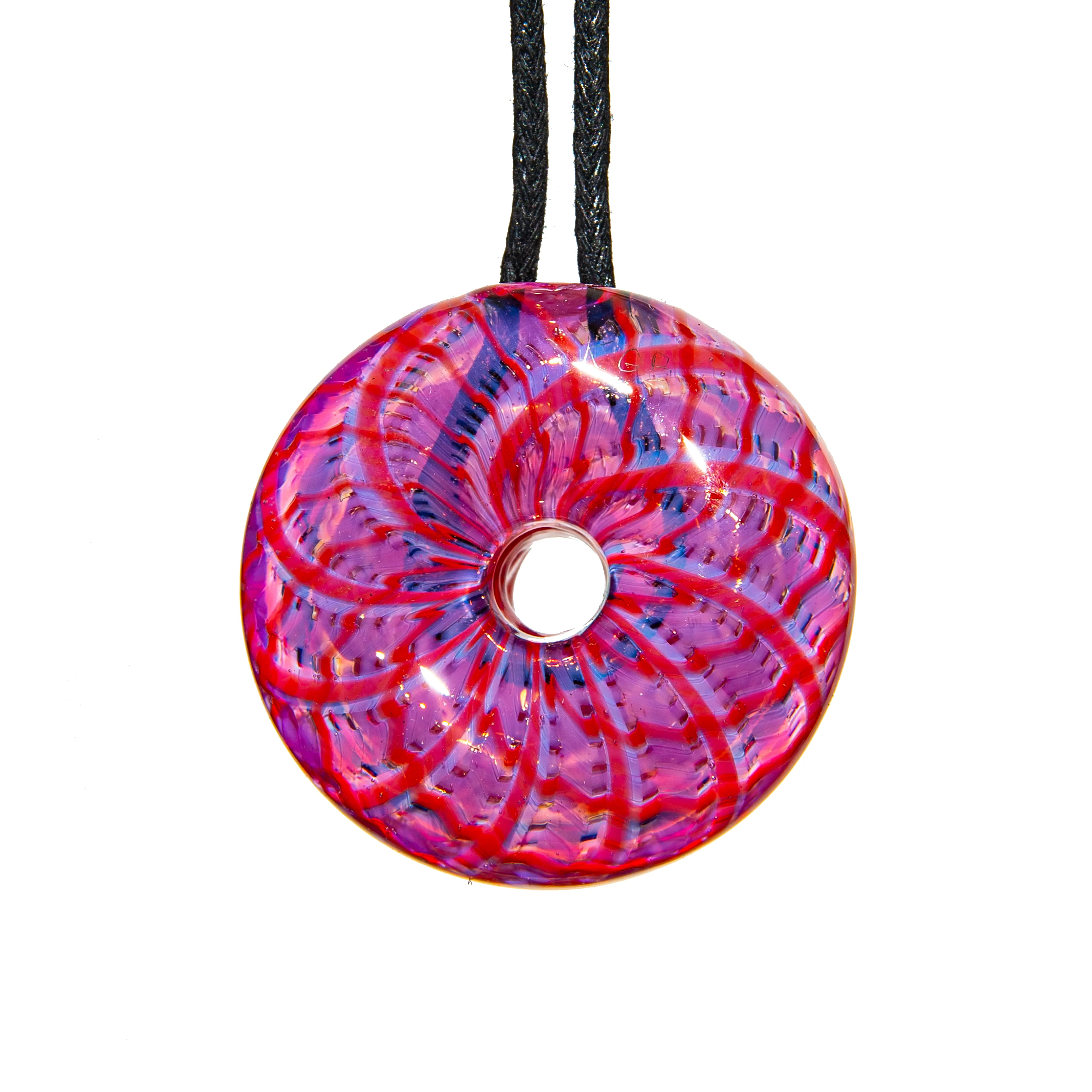 Simple Lemon Farmer x KGB Glass - Donut Pendant - Image 2