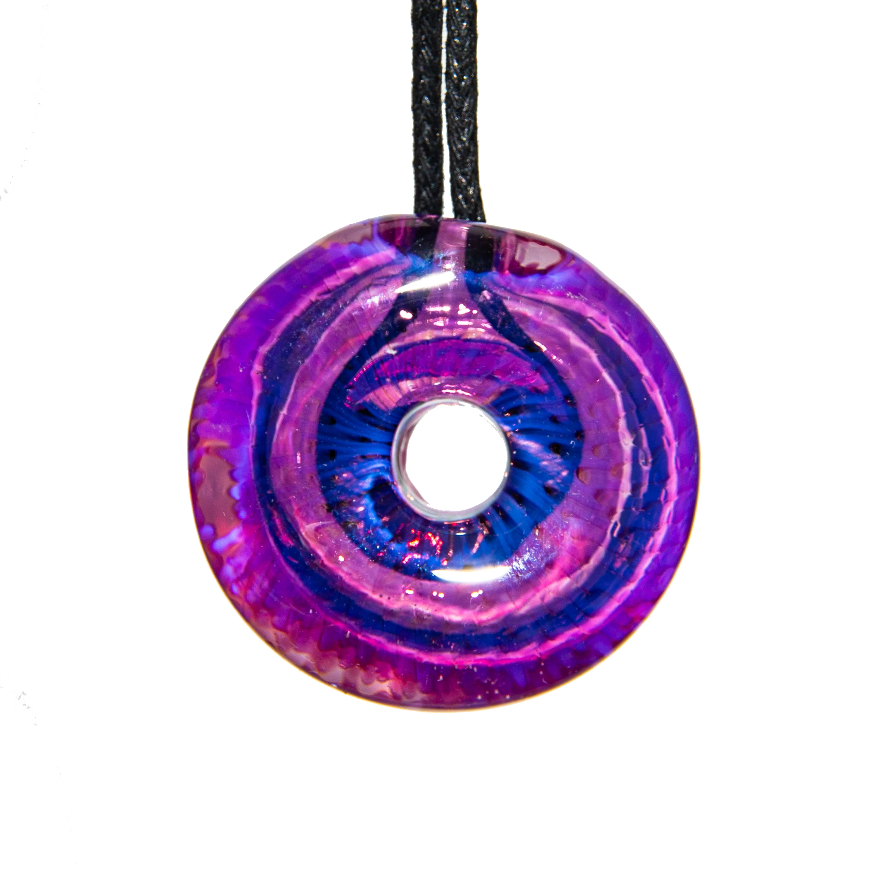 Simple Lemon Farmer x KGB Glass - Mini Donut Pendant - Image 2