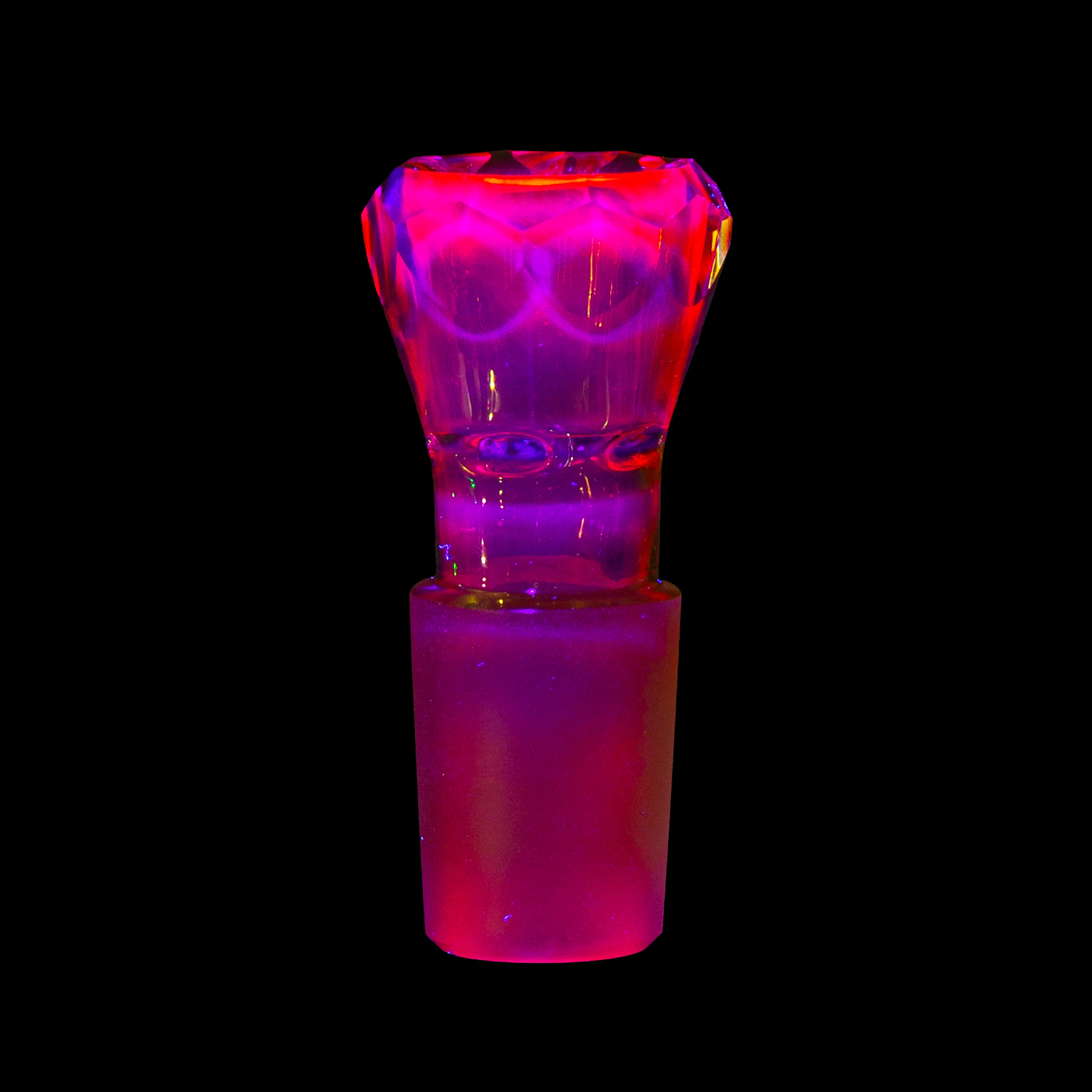 Simple Lemon Farmer x Mr. Facet - Purple Rainbow Fully Worked 18mm Slide - Image 2
