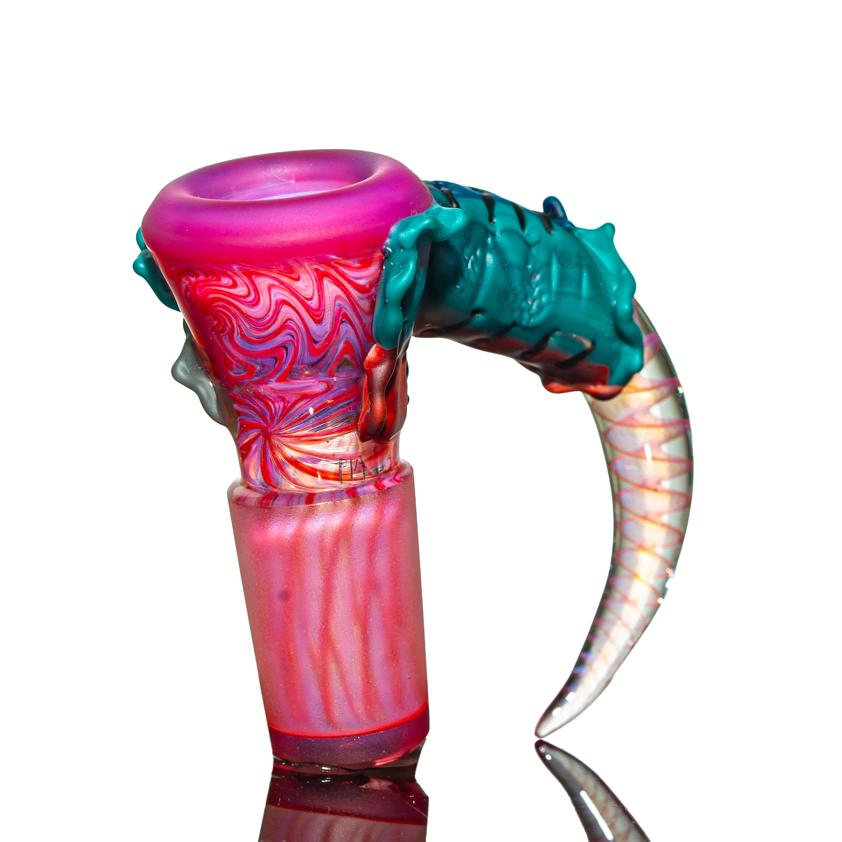 Simple Lemon Farmer x Peter Muller - Pink Quilted Fully Worked Slide - Image 2