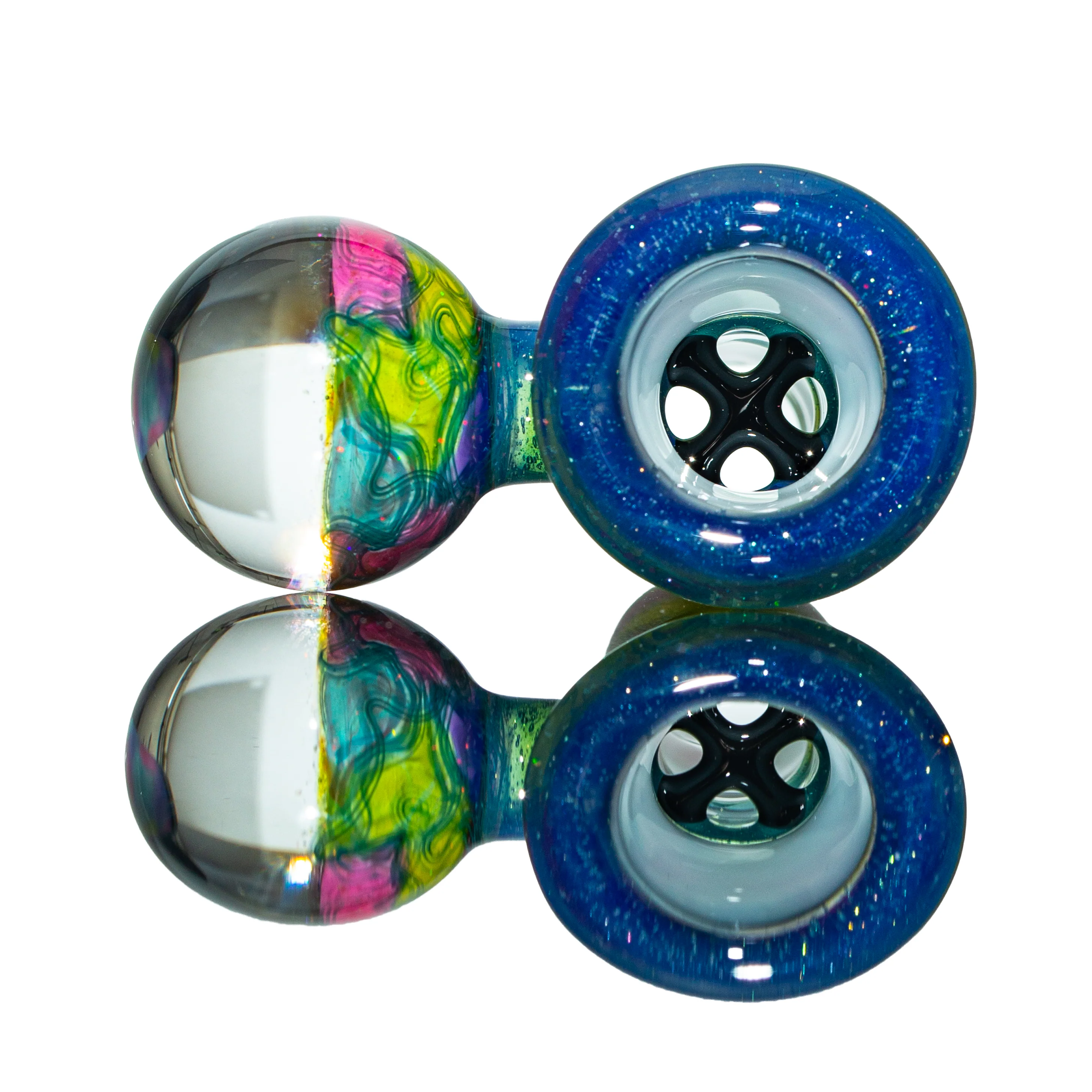 Simple Lemon Farmer x Scott Moan - Stardust Scribble Fully Worked 18mm Slide - Image 2