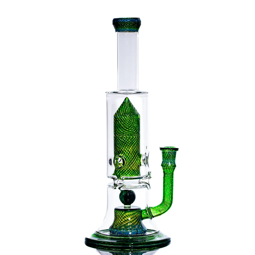 Simple Lemon Farmer x Shamby Glass - Green Money & Citrine Tower - Image 4