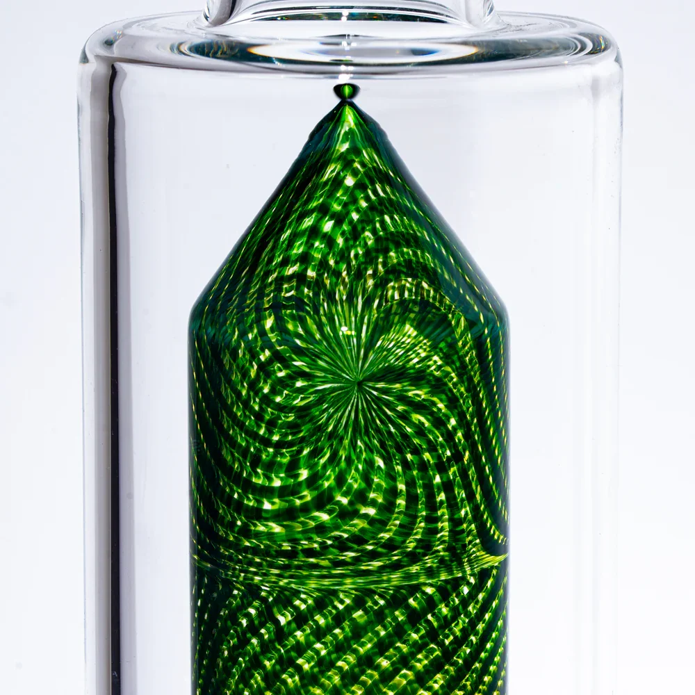 Simple Lemon Farmer x Shamby Glass - Green Money & Citrine Tower - Image 8