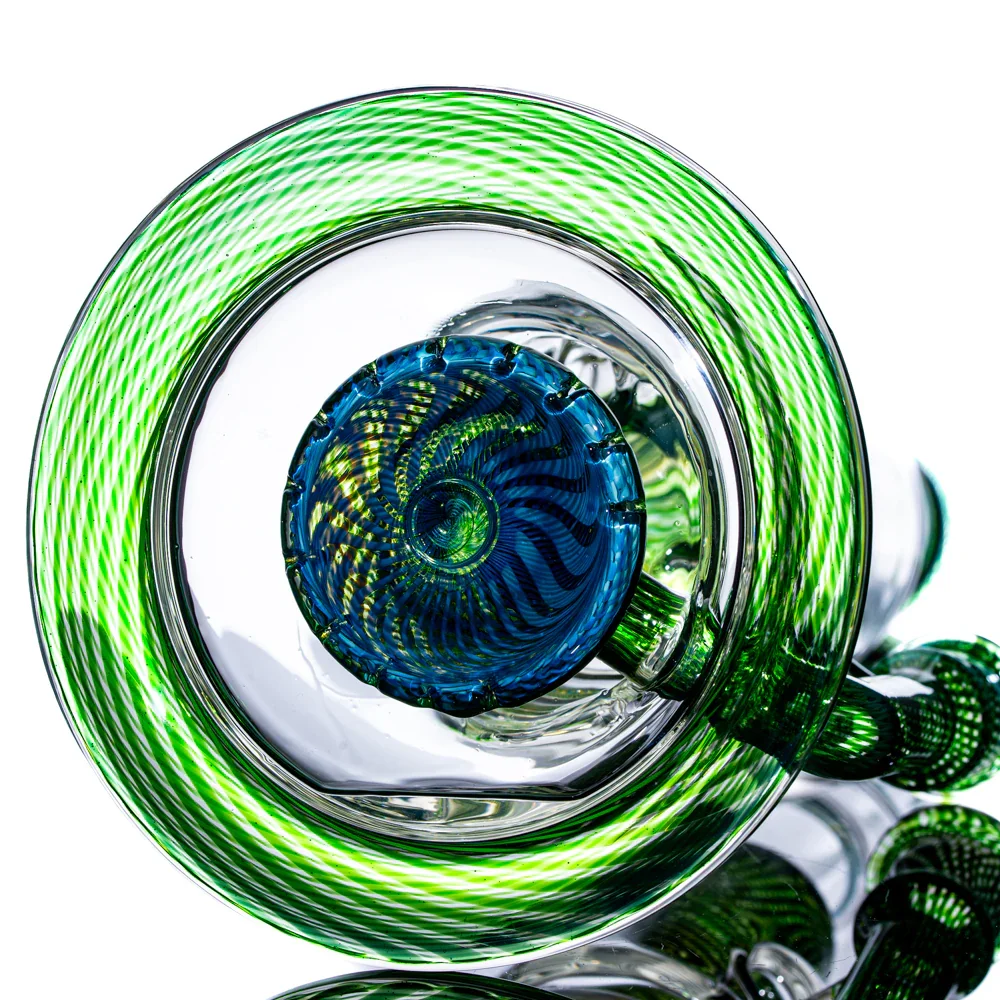 Simple Lemon Farmer x Shamby Glass - Green Money & Citrine Tower - Image 9