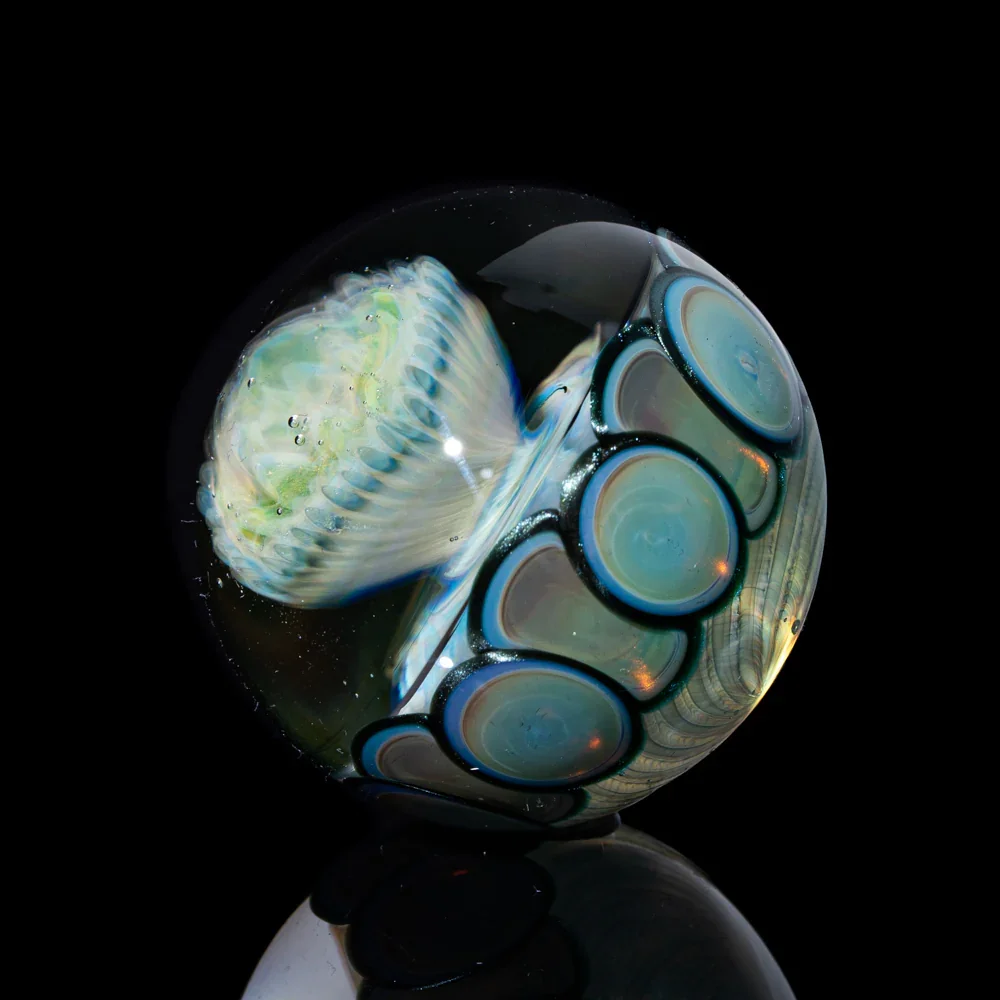 Simple Lemon Farmer x Terp Brews - Alien Tech & Citrine 38MM Marble - Image 2
