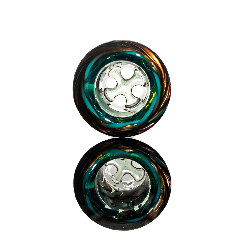 Simple Lemon Farmer x Terp Brews - Zen, Electrum & Telemagenta 18MM Martini Slide - Image 2