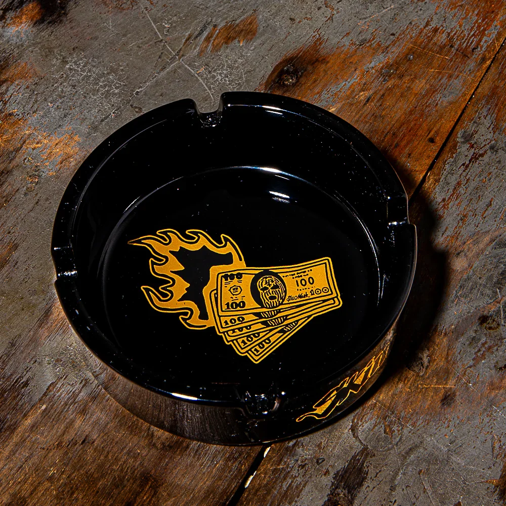Ski Mask Glass - $100 Holla Ashtray