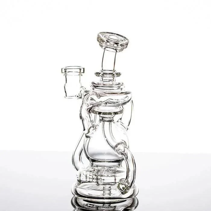 Slate Glass - Clear Double Uptake Klein Recycler - Image 3