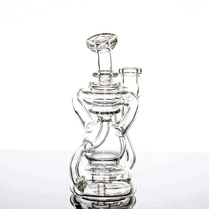 Slate Glass - Clear Double Uptake Klein Recycler - Image 5