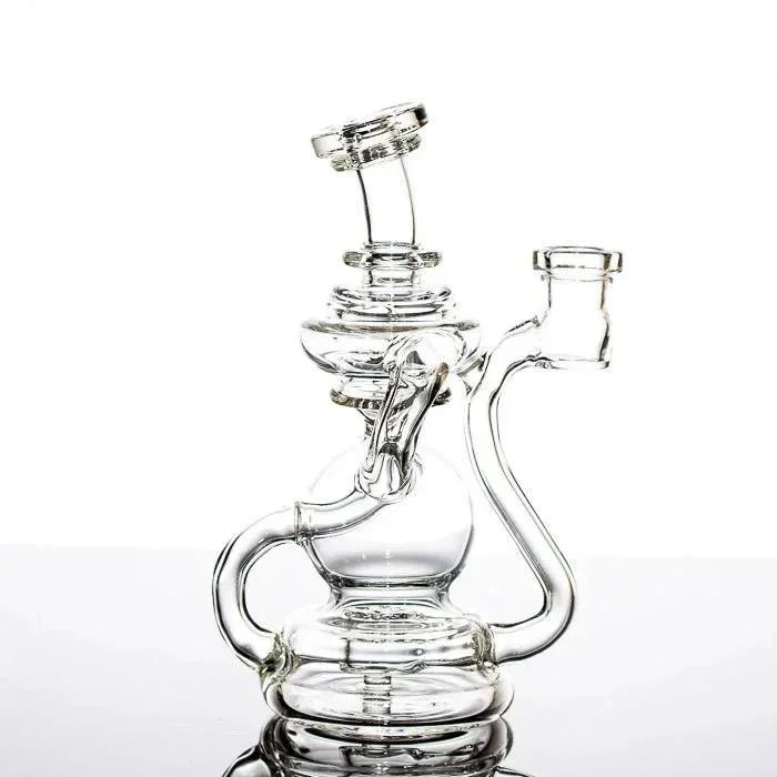Slate Glass - Clear Double Uptake Klein Recycler - Image 6
