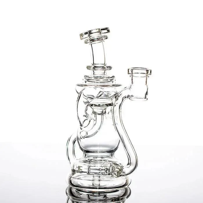 Slate Glass - Clear Double Uptake Klein Recycler - Image 7