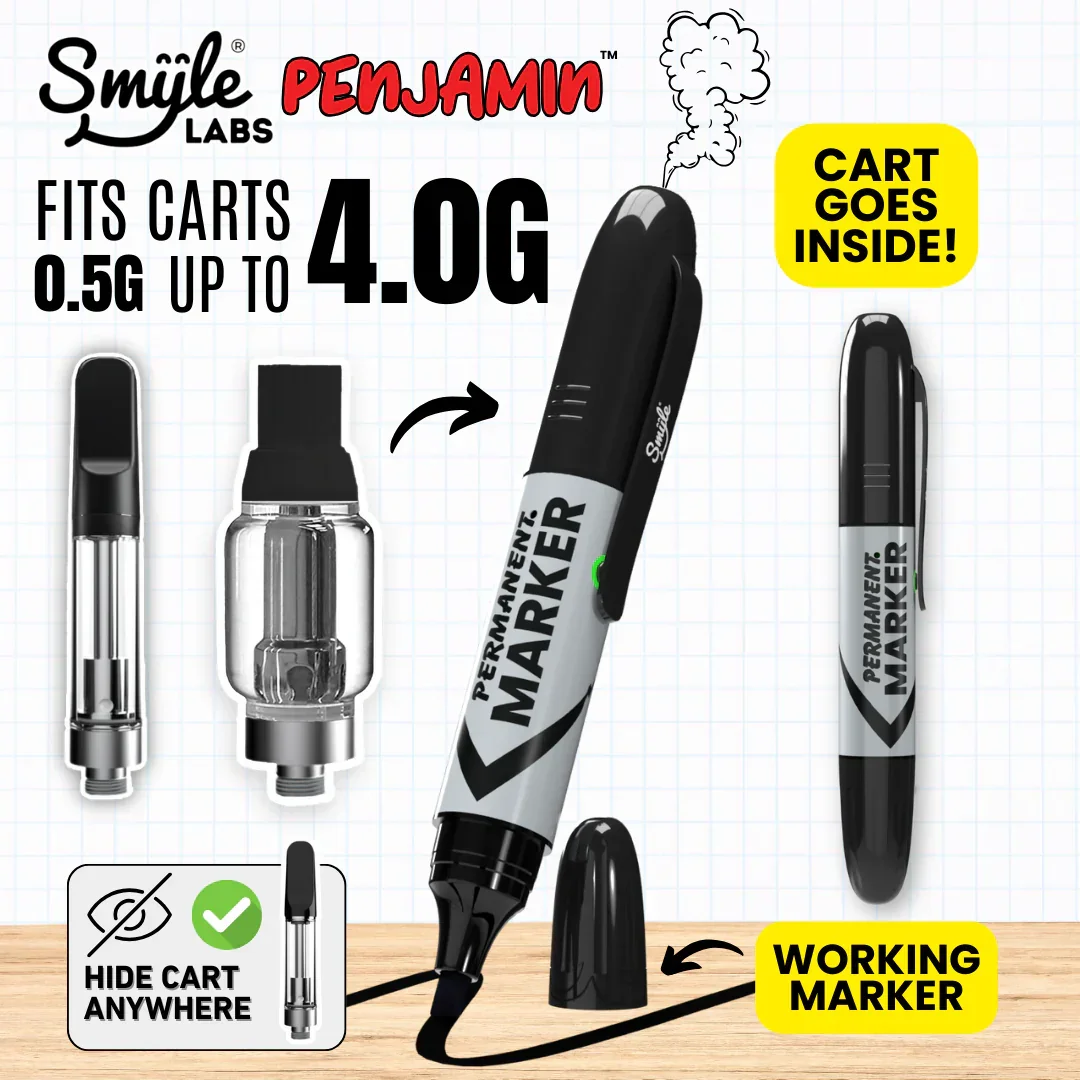 Smyle Labs - Permanent Marker Penjamin Stealth Cart Battery - Image 3