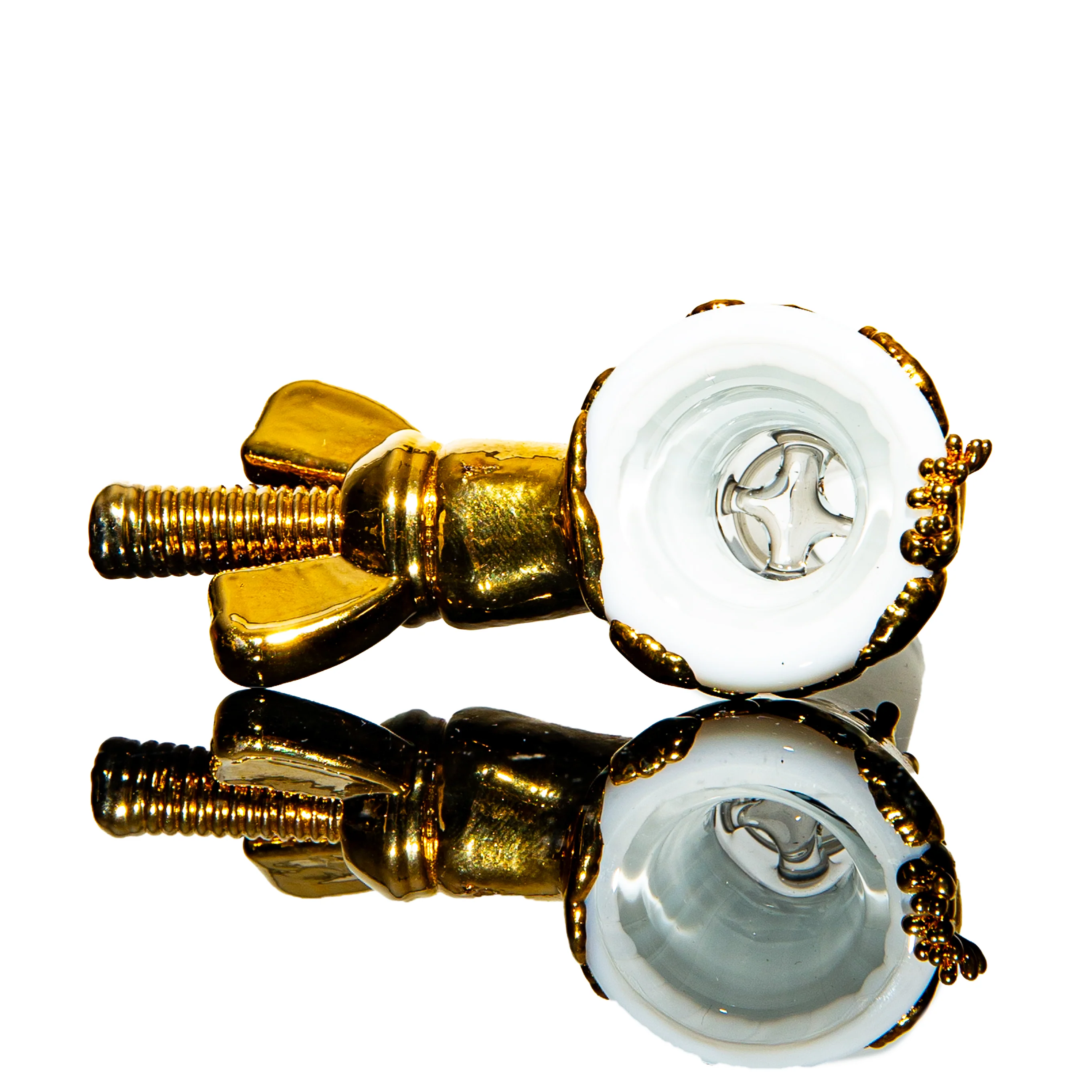 Snic Barnes - Gold & White 14mm Slide - Image 2