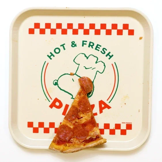 Three Potato Four - Large Snoopy Pizza Tray - Image 2