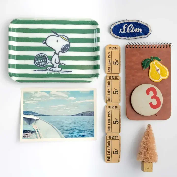 Three Potato Four - Small Snoopy Tennis Tray - Image 2